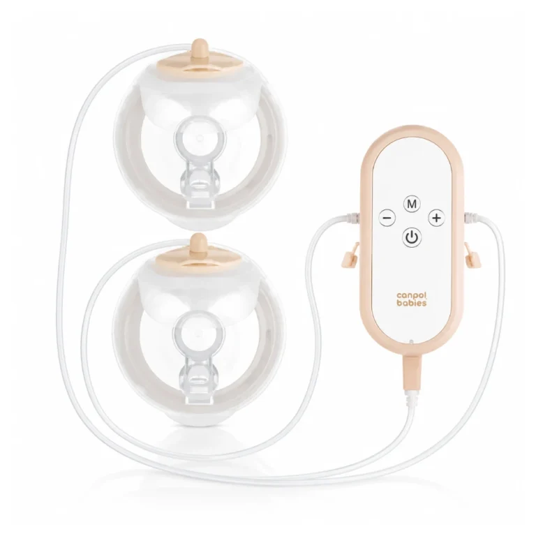 CANPOL BABIES Tire-Lait Sans Fil Double Main Libre