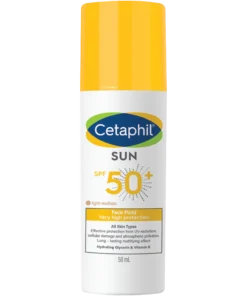 Cétaphil Ecran Sun Face Fluide spf 50 + Invisible 50 ml