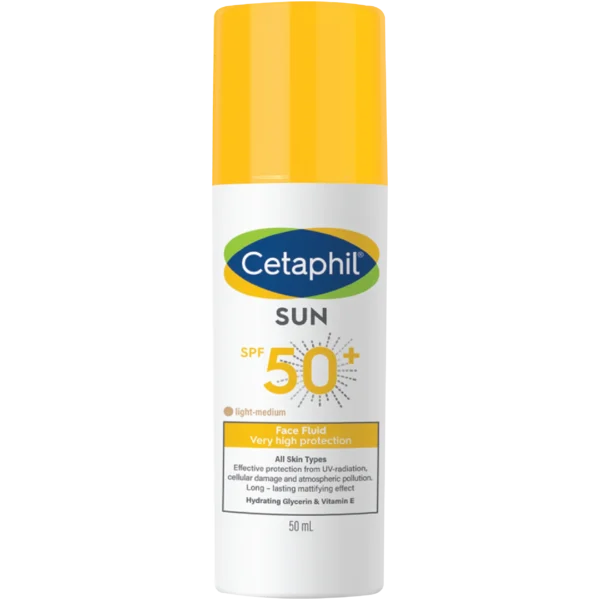 Cétaphil Ecran Sun Face Fluide spf 50 + Invisible 50 ml