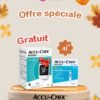 ACCU-CHEK INSTANT – 50 BANDELETTES AVEC APPAREIL GRATUIT
