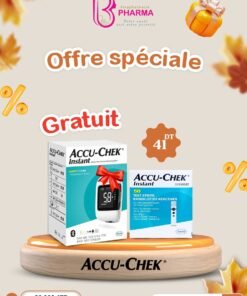 ACCU-CHEK INSTANT – 50 BANDELETTES AVEC APPAREIL GRATUIT