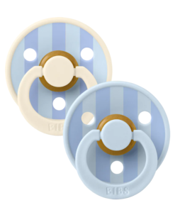 BIBS 02 sucettes natural rubber bleu Dusty Blue taille 1