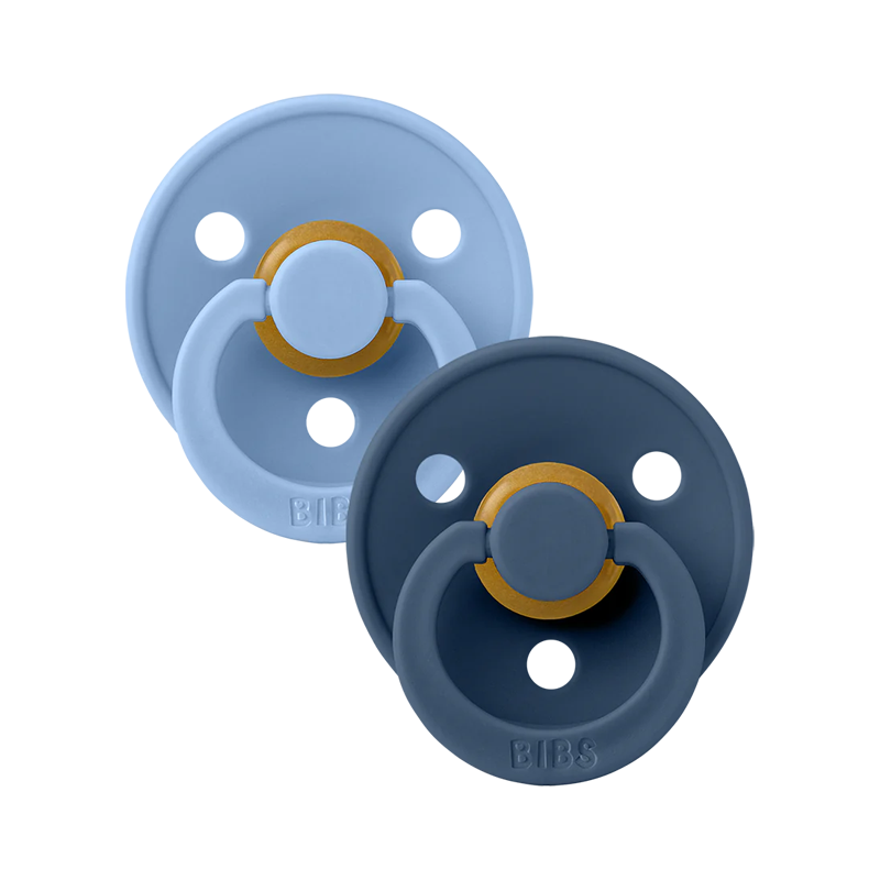 BIBS 02 sucettes natural rubber Blue taille 1