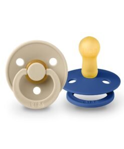 BIBS 02 sucettes natural rubber Vanilla Cornflower taille 1