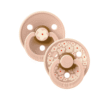 BIBS 2 sucettes natural rubber Jasmine Blush Mix taille 1