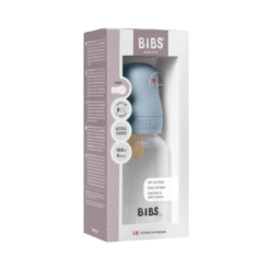 BIBS Biberon Latex Slow Flow Baby Blue 0M+ 150ML