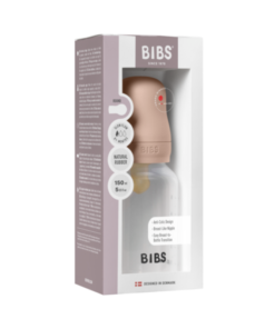 BIBS Biberon Bottle Latex Slow Flow Blush 0M+ 150ML