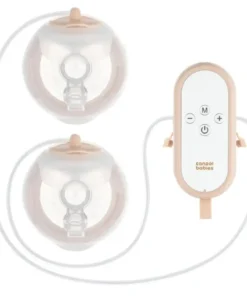 CANPOL BABIES Tire-Lait Sans Fil Main Libre Double – Réf. 20/106