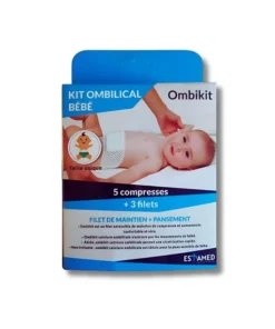 ESPAMED KIT OMBILICAL BEBE 5 COMPRESSES + 3 FILETS