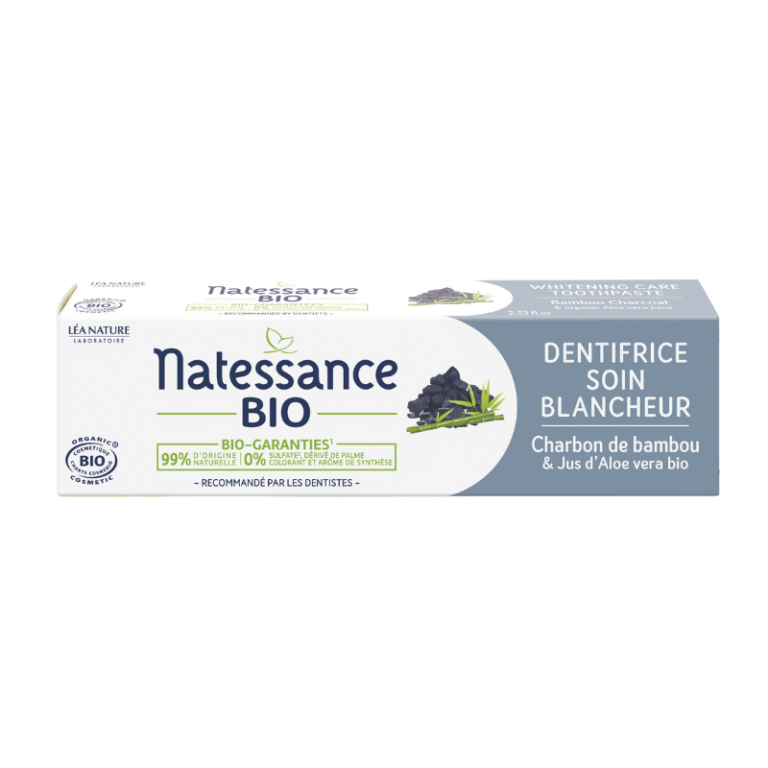 Dentifrice Natessance Soin Blancheur pour dents éclatantes