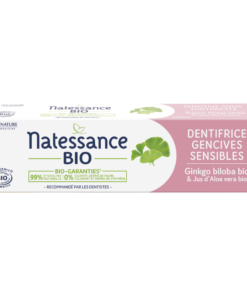 Dentifrice Natessance pour gencives sensibles, formule naturelle