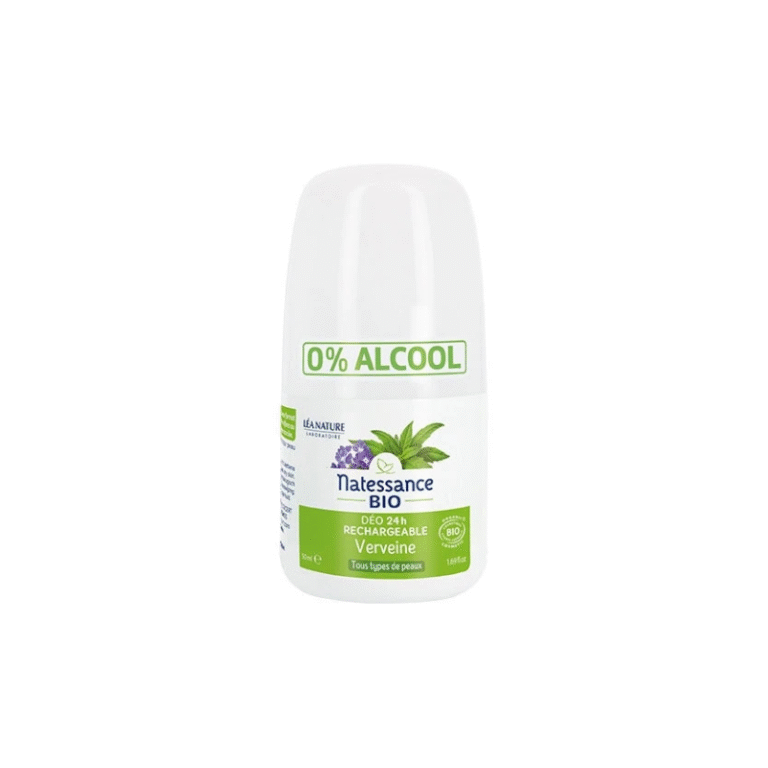 Déodorant Natessance Verveine 24h, protection naturelle et douce