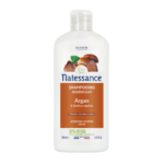 Shampoing Natessance Argan nourrissant pour cheveux secs et abîmés.