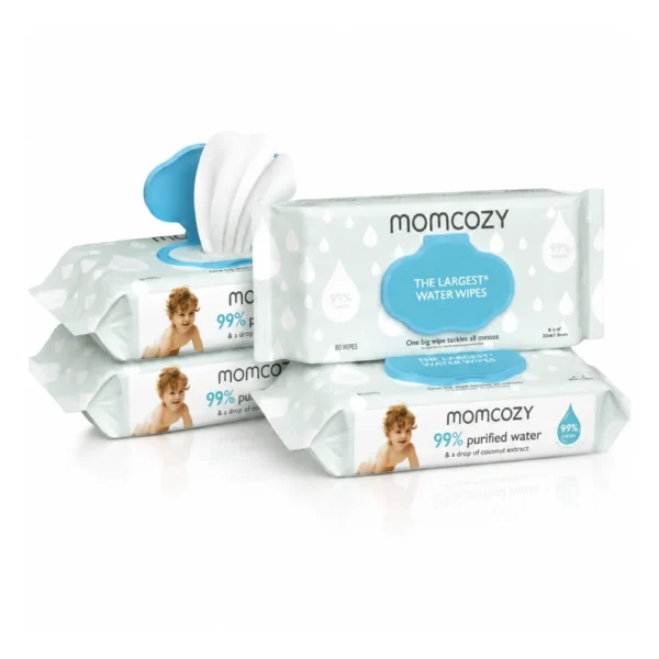 Momcozy Lingettes Bébé Peaux Sensibles