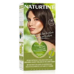 NATURTINT Coloration Permanente 4N Châtain Naturel 170ML pour cheveux nourris et brillants