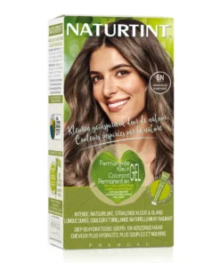 NATURTINT Coloration Permanente 6N Blond Foncé 170ML pour cheveux brillants et nourris