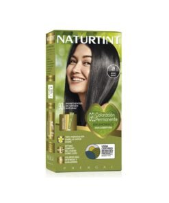 NATURTINT Coloration Permanente 1N Noir Ébène pour cheveux nourris et brillants