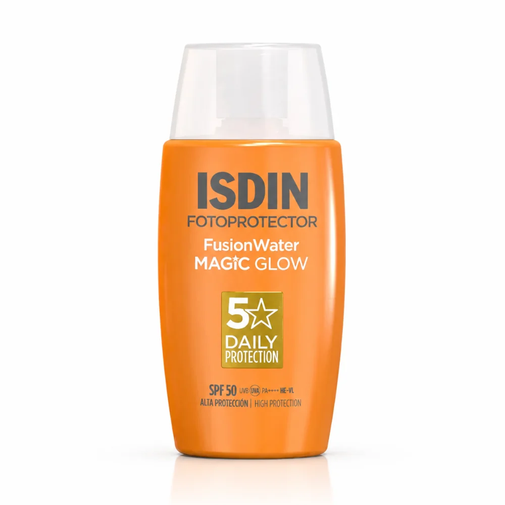 ISDIN FUSION WATER MAGIC GLOW SPF50 50ML ISDIN FUSION WATER MAGIC GLOW SPF50 50ML_Bpharma tunisie