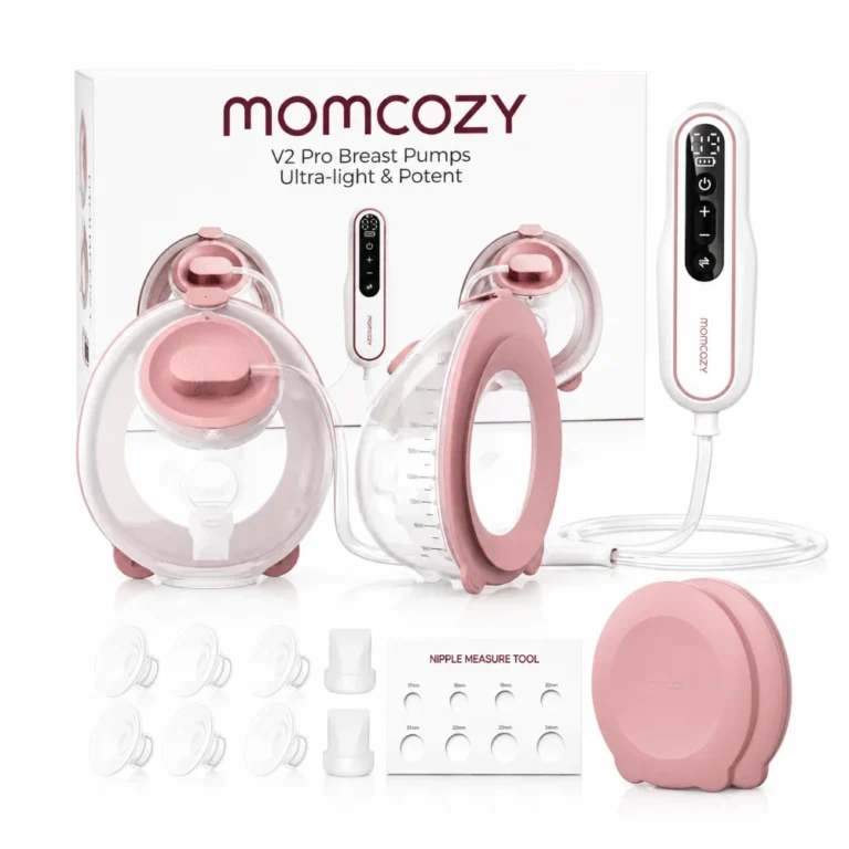 MOMCOZY V2 Pro Tire-Lait Mains Libres