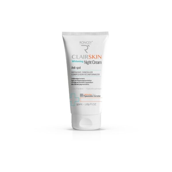 RONCEY CLAIRSKIN CRÈME DE NUIT ÉCLAIRCISSANTE ANTI-TACHES 50ML