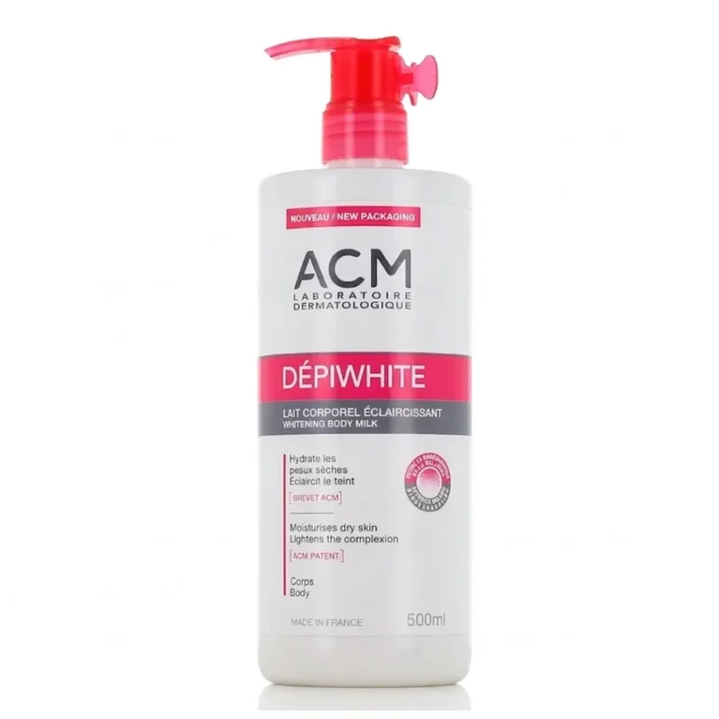 ACM DEPIWHITE LAIT CORPOREL ECLAIRCISSANT 500ML_Bpharma tunisie