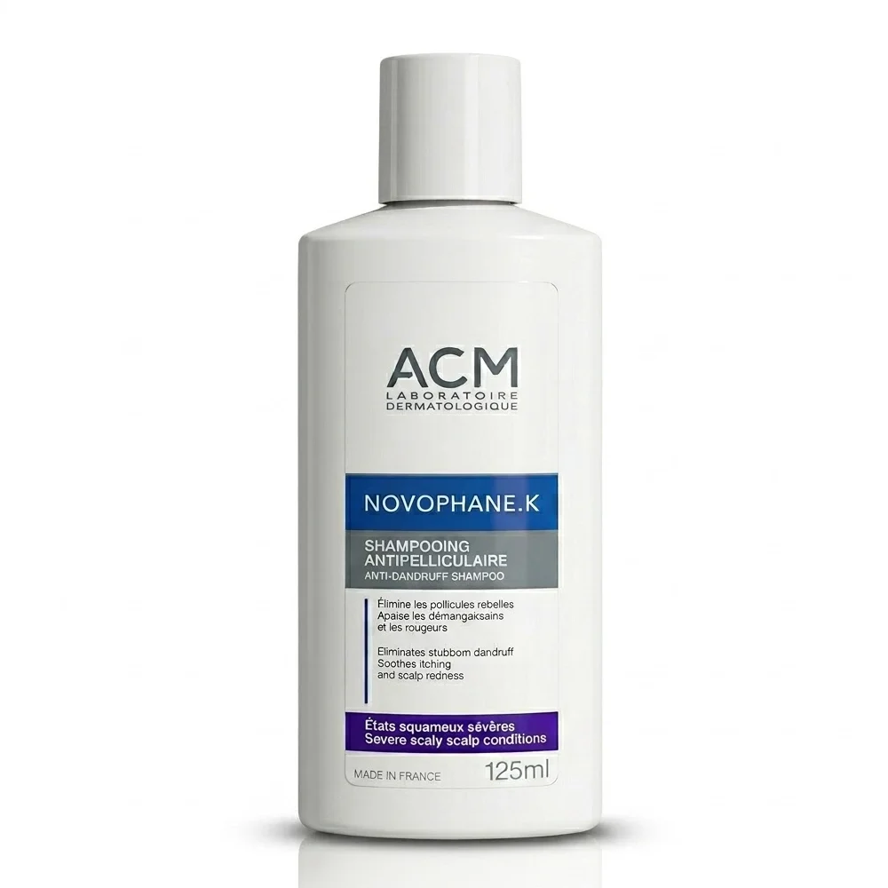ACM NOVOPHANE K SHAMPOOING ETATS SQUAMEUX SEVERES 125ML ACM NOVOPHANE K SHAMPOOING ETATS SQUAMEUX SEVERES 125ML_Bpharma tunisie