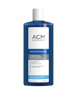 ACM Novophane Ultra Nutritive 200 ml : nourrit et répare les cheveux secs. Ainsi, ils retrouvent douceur et brillance. Commandez maintenant.