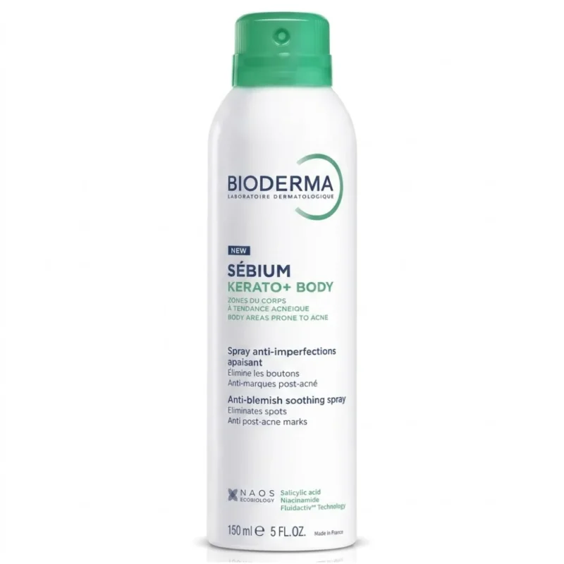 BIODERMA SEBIUM KERATO+ BODY SPRAY 150ML