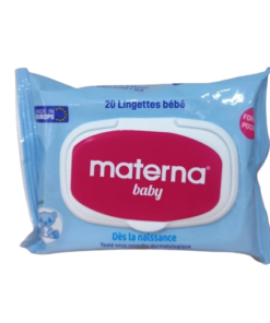 MATERNA LINGETTES FORMAT POCKET BOÎTE DE 20