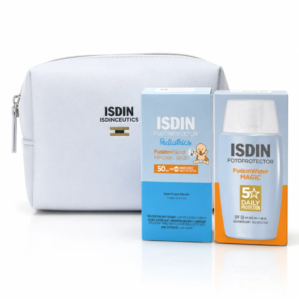 Pack-Isdin-Fotoprotector-FusionWaterMagi+pediatricsFusionFluid+Sac_Bpharma tunisie