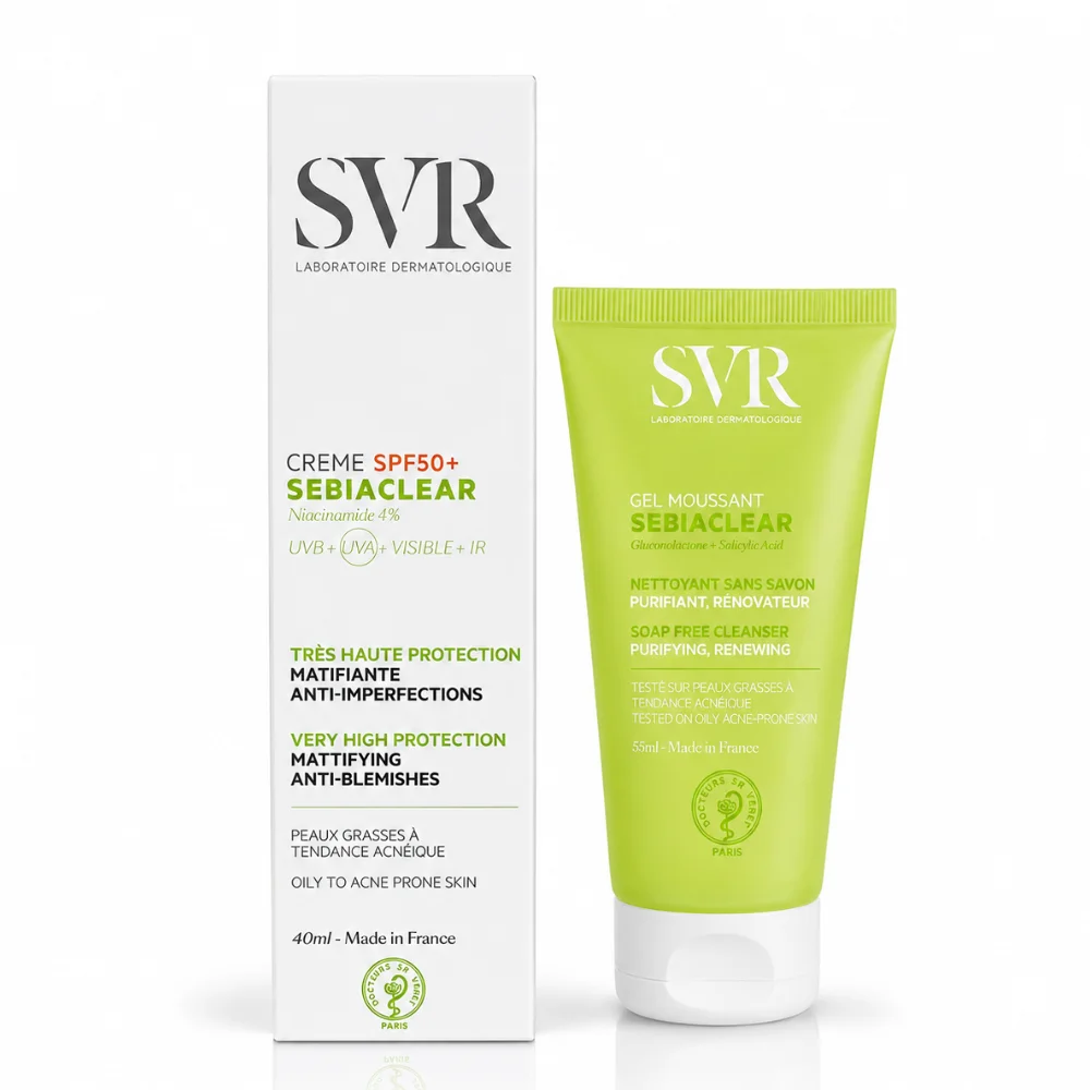Pack-SVR-cremeSpf50++GelMoussant_Bpharma tunisie