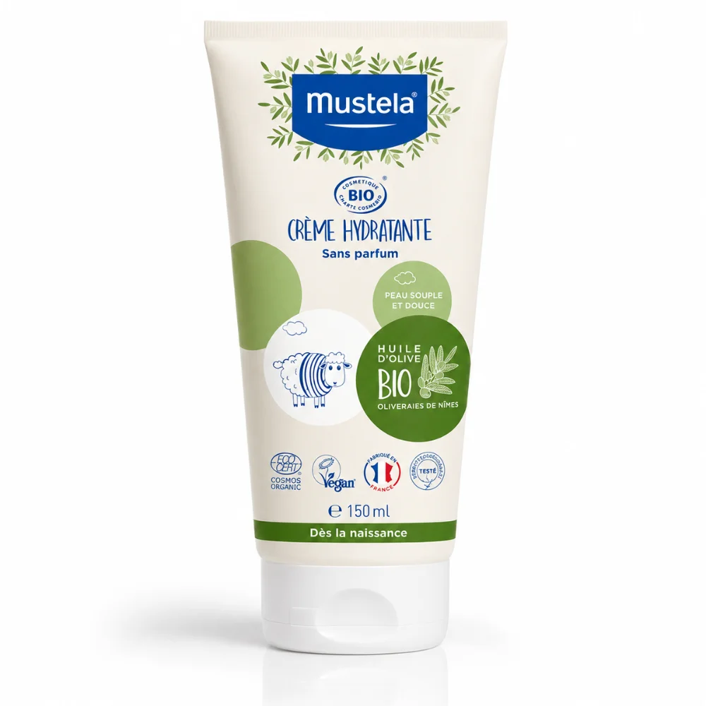 mustela-creme-hydratante-bio-150ml mustela-creme-hydratante-bio-150ml_Bpharma tunisie