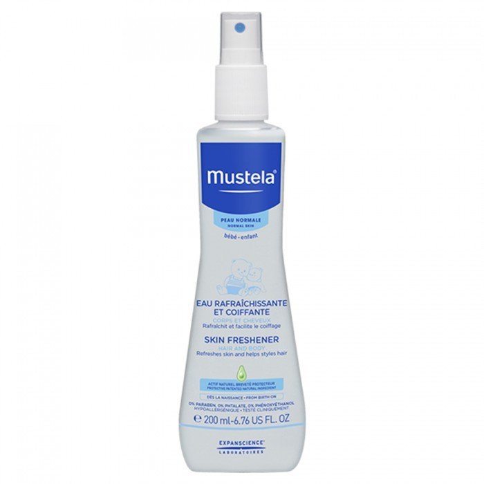MUSTELA EAU RAFRAÎCHISSANTE ET COIFFANTE FLACON SPRAY 200 ML