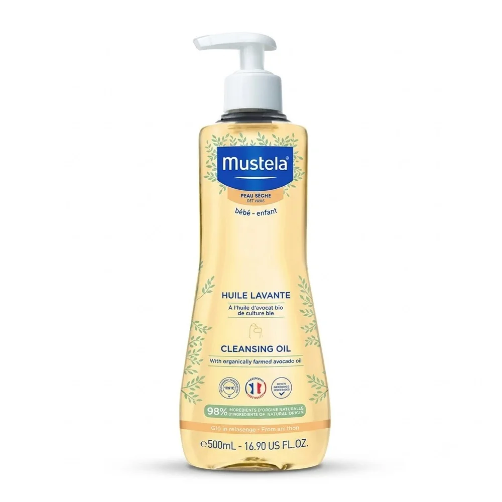 mustela-huile-lavante-avocat-nettoyant-doux-bebe-500m mustela-huile-lavante-avocat-nettoyant-doux-bebe-500ml_Bpharma tunisie