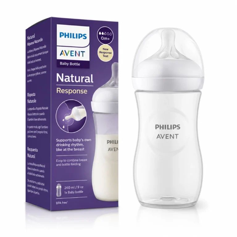 AVENT BIBERON NATURAL PLASTIQUE 1M+ SCY903/01 260ML