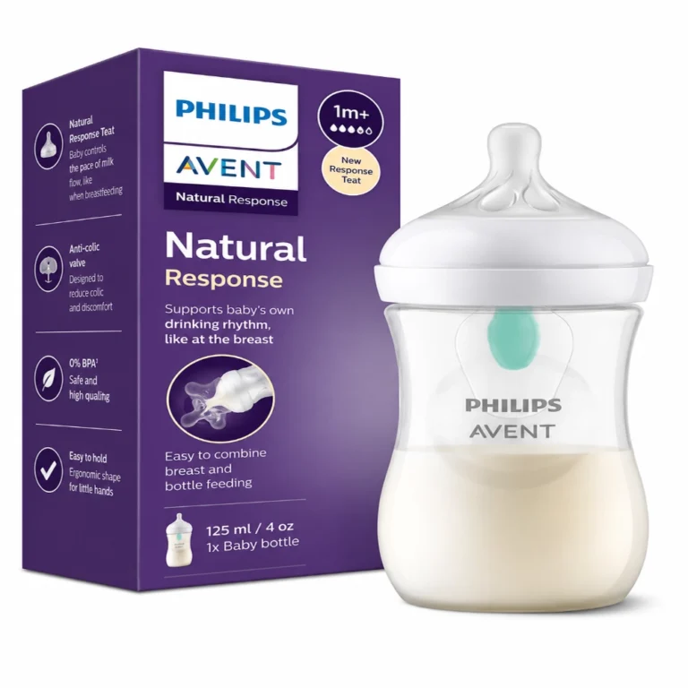 AVENT BIBERON NATUREL VALVE AIR FREE 3-6M SCY673/01 260ML