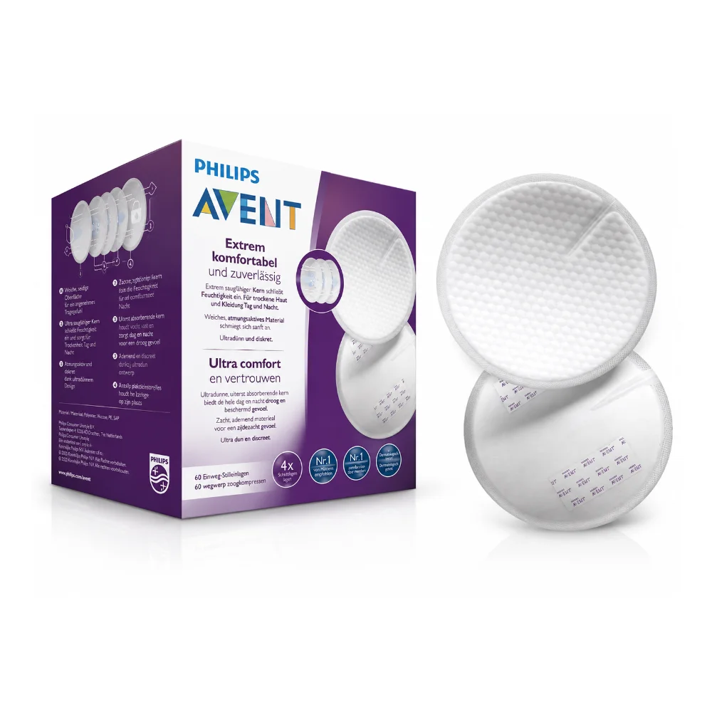 AVENT COUSSINET D’ALLAITEMENT 60PIECES REF SCF 254/61