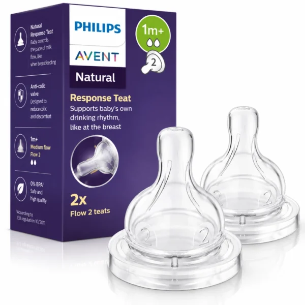 AVENT TETINE CLASSIC ANTI-COLIC 2PIECES 1M+ SCF632/27