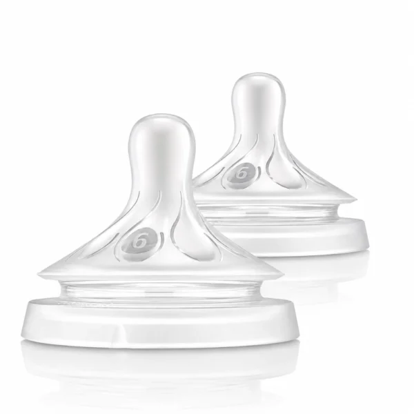 AVENT TETINE NATURAL 2PIECES 6M+ REF SCY966/02