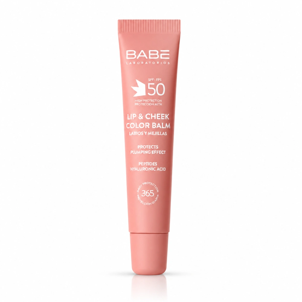 BABE LIP & CHEEK COLOR BAUME A LEVRES REPULPANT SPF50 ROSE 20ML BABE LIP & CHEEK COLOR BAUME A LEVRES REPULPANT SPF50 ROSE 20ML