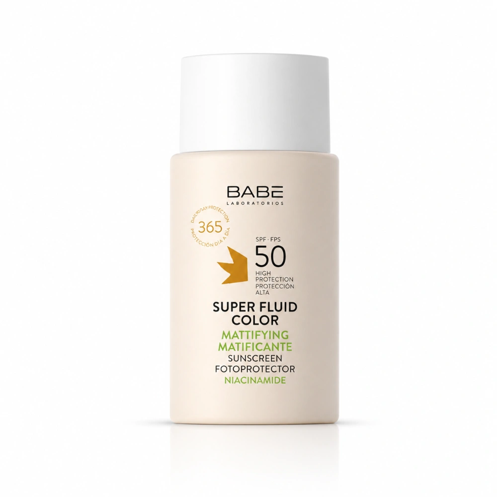 BABE SUPER FLUID COLOR MATIFIANT SPF50 50ML BABE SUPER FLUID COLOR MATIFIANT SPF50 50ML