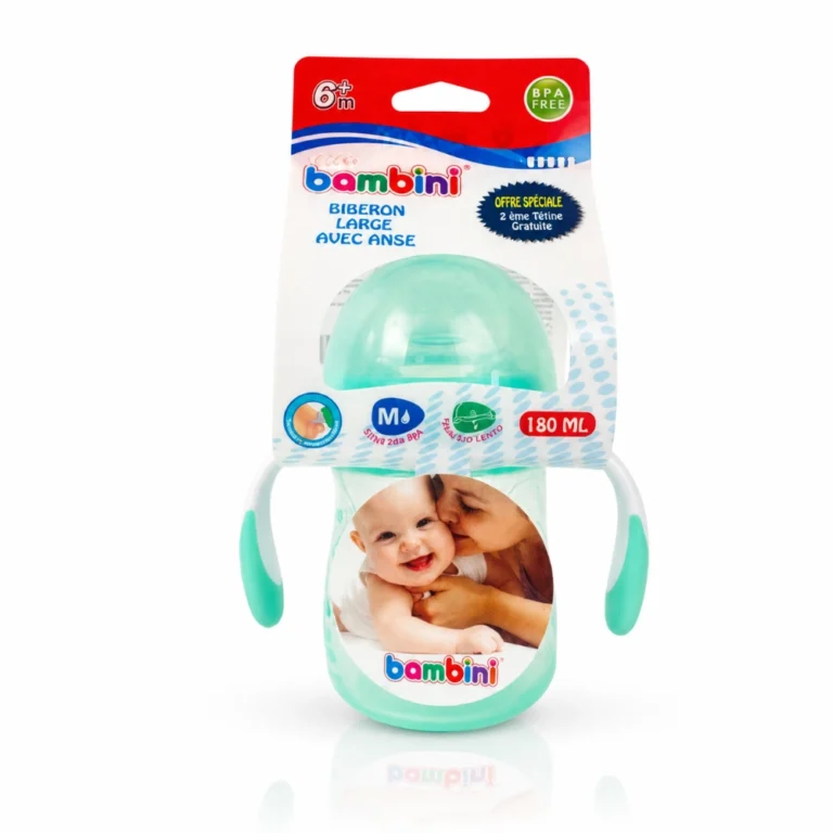 BAMBINI BIBERON AVEC ANSE REF 912 180ML