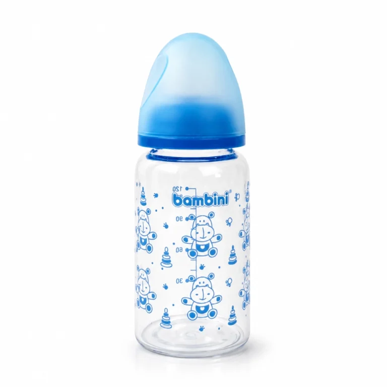 BAMBINI BIBERON EN VERRE REF 612 120ML