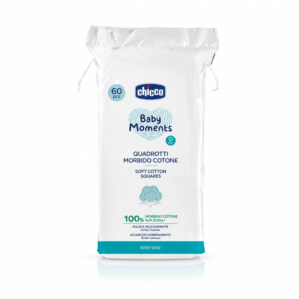 CHICCO BABY MOMENTS COTON CHICCO BABY MOMENTS COTON CARRE BT/60