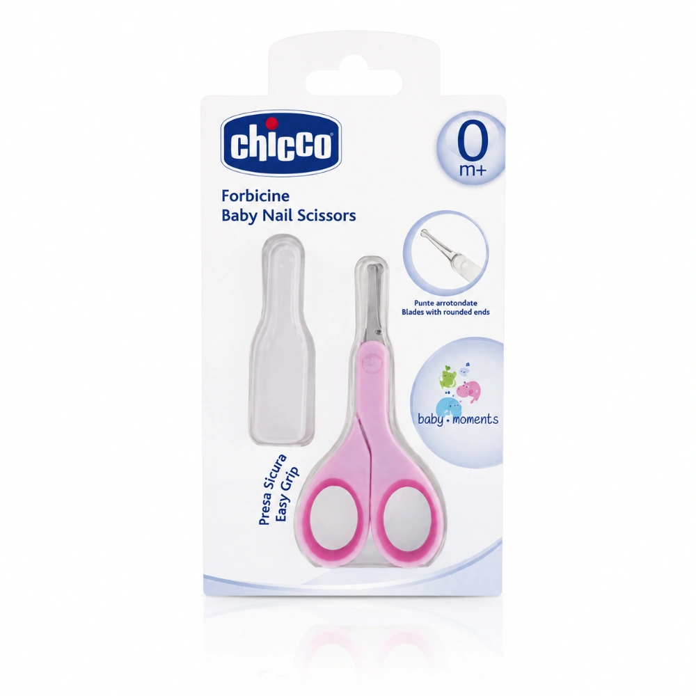 CHICCO CISEAUX A ONGLE POUR BEBE ORANGE CHICCO CISEAUX A ONGLE POUR BEBE ORANGE