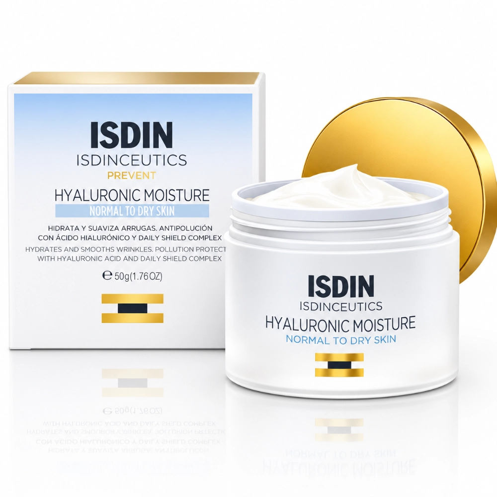 ISDIN CREME HYDRATANTE A L'ACIDE HYALURONIQUE PEAUX NORMALES A SECHES 50G ISDIN CREME HYDRATANTE A L'ACIDE HYALURONIQUE PEAUX NORMALES A SECHES 50G