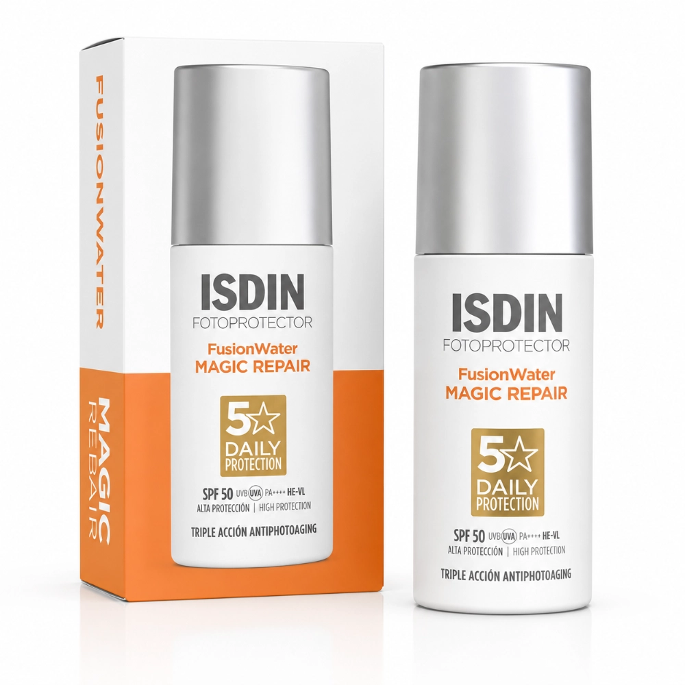 ISDIN PHOTOAGING FUSION WATER MAGIC REPAIR TRIPLE ACTION SPF50+ 50ML ISDIN PHOTOAGING FUSION WATER MAGIC REPAIR TRIPLE ACTION SPF50+ 50ML