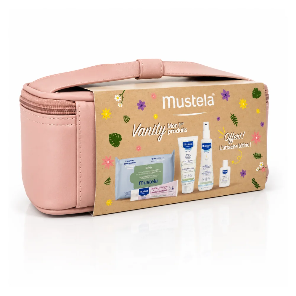 MUSTELA TROUSSE VANITY ROSE MUSTELA TROUSSE VANITY ROSE_Bpharma tunisie
