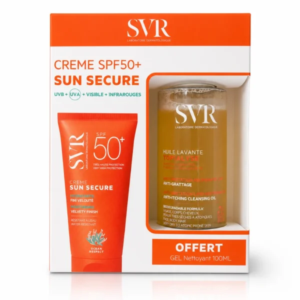 Pack SUN SECURE "Crème SPF 50+" 50ML