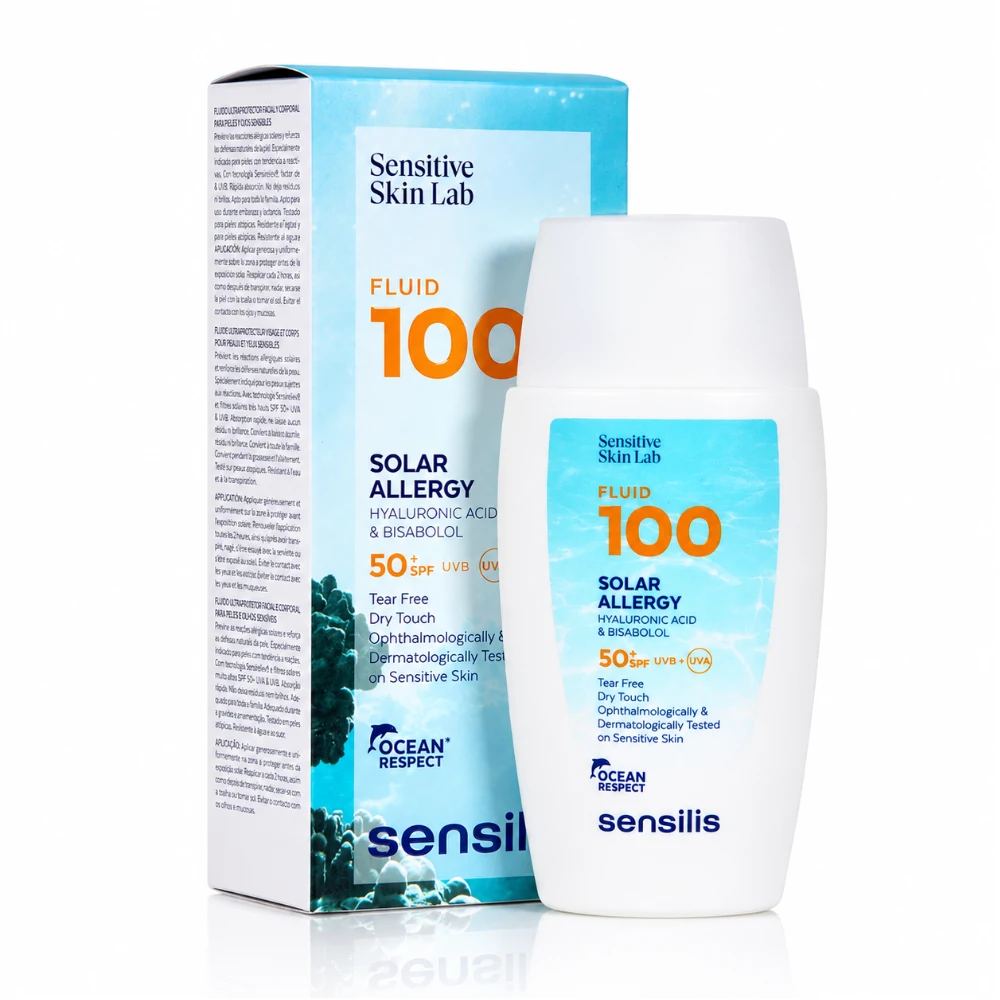 SENSILIS FLUID 100 SOLAR ALLERGY SPF50+ ULTRA FLUIDE 40ML SENSILIS FLUID 100 SOLAR ALLERGY SPF50+ ULTRA FLUIDE 40ML